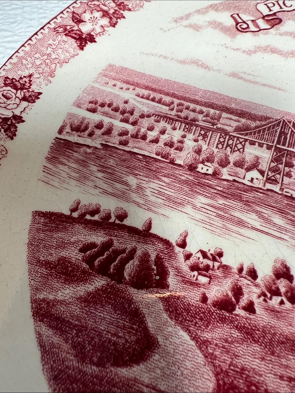 1000 Islands International Bridge Souvenir Plate